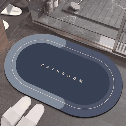 Tapete de Casa de Banho Premium HydraMat™ – Tecnologia de 4 Camadas com Secagem Instantânea