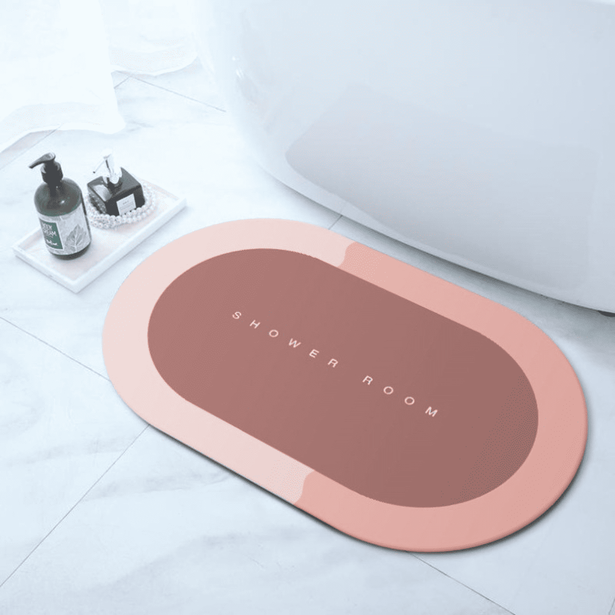Tapete de Casa de Banho Premium HydraMat™ – Tecnologia de 4 Camadas com Secagem Instantânea