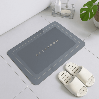 Tapete de Casa de Banho Premium HydraMat™ – Tecnologia de 4 Camadas com Secagem Instantânea