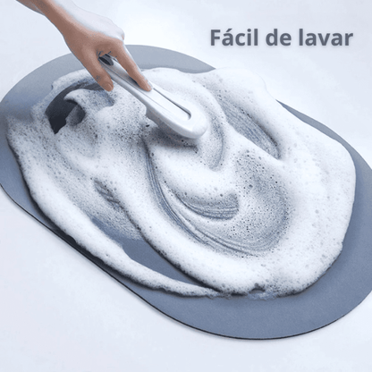 Tapete de Casa de Banho Premium HydraMat™ – Tecnologia de 4 Camadas com Secagem Instantânea