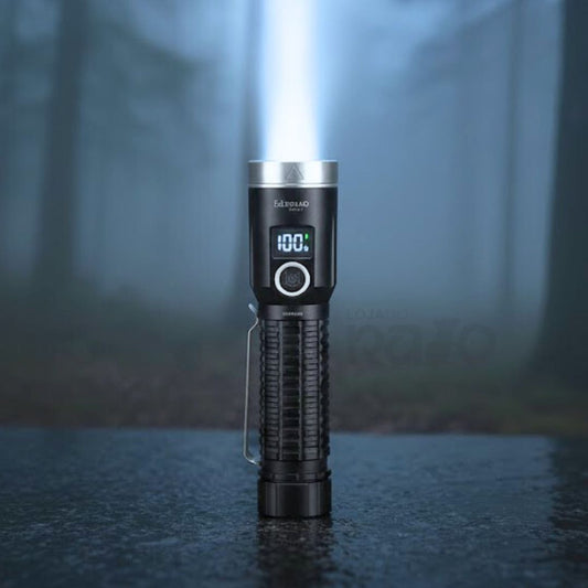 Lanterna Tática Recarregável LED/Laser - YM-F701